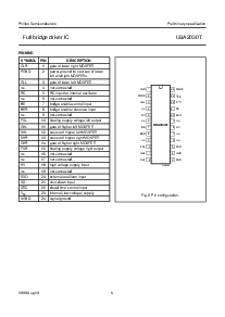 浏览型号UBA2030T的Datasheet PDF文件第5页