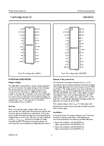 浏览型号UBA2032T的Datasheet PDF文件第5页
