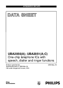 浏览型号UBA2051T的Datasheet PDF文件第1页