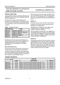 浏览型号UBA2051T的Datasheet PDF文件第3页