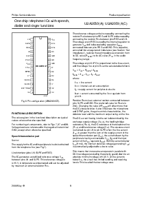 浏览型号UBA2051T的Datasheet PDF文件第8页