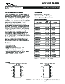 浏览型号CD4049UBNSR的Datasheet PDF文件第1页