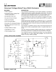 浏览型号UCC25701的Datasheet PDF文件第1页