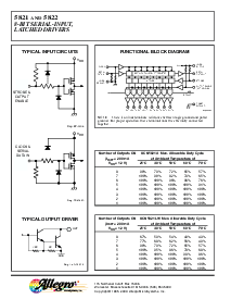 浏览型号UCN5821LW的Datasheet PDF文件第2页