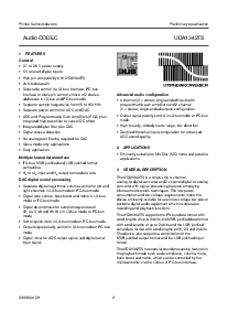 浏览型号UDA1342的Datasheet PDF文件第3页