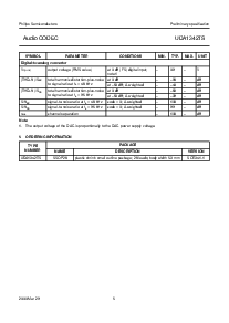 浏览型号UDA1342的Datasheet PDF文件第5页