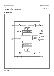 浏览型号UDA1340M的Datasheet PDF文件第4页
