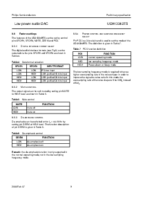 浏览型号UDA1334BTS的Datasheet PDF文件第9页