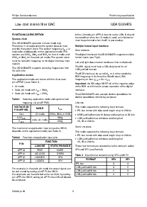 浏览型号UDA1330ATS的Datasheet PDF文件第5页