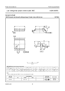 浏览型号UDA1360TS的Datasheet PDF文件第11页
