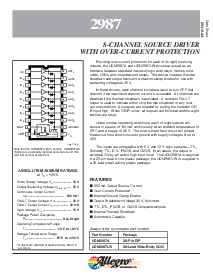 浏览型号UDN2987A的Datasheet PDF文件第1页