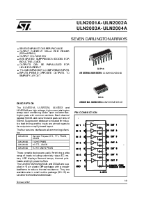 浏览型号ULN2003的Datasheet PDF文件第1页