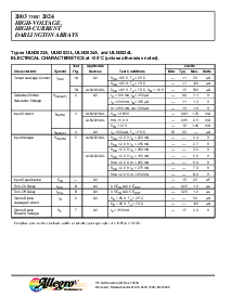 浏览型号ULN2023A的Datasheet PDF文件第4页