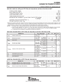 浏览型号ULN2803ADWR的Datasheet PDF文件第3页
