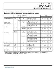 浏览型号ULQ2803A的Datasheet PDF文件第3页