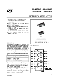 浏览型号ULQ2003D1的Datasheet PDF文件第1页