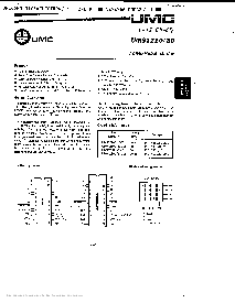 浏览型号UM91230C的Datasheet PDF文件第1页