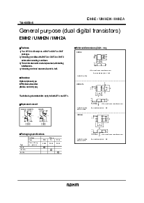 浏览型号UMH2N的Datasheet PDF文件第1页