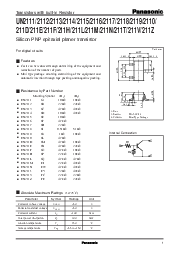 浏览型号UN2111的Datasheet PDF文件第1页