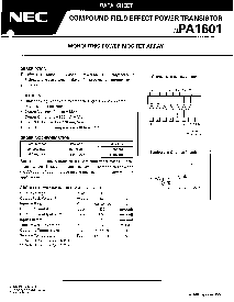 浏览型号UPA1601GS的Datasheet PDF文件第1页