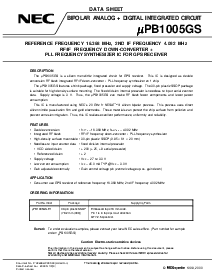 浏览型号UPB1003GS的Datasheet PDF文件第1页