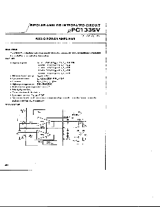 浏览型号UPC1335V的Datasheet PDF文件第1页