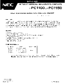 浏览型号UPC1100GS的Datasheet PDF文件第1页