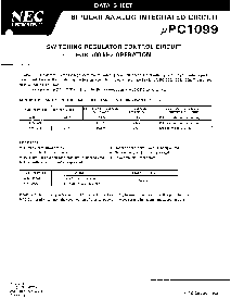 浏览型号UPC1099GS的Datasheet PDF文件第1页