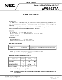 浏览型号UPG152TA的Datasheet PDF文件第1页