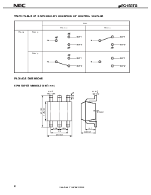 浏览型号UPG158TB-E3的Datasheet PDF文件第6页