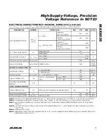 浏览型号MAX6035BAUR25的Datasheet PDF文件第5页