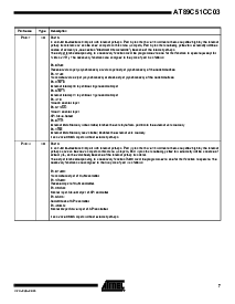 浏览型号AT89C51CC03U-SLSIM的Datasheet PDF文件第7页
