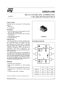 浏览型号USBUF01W6的Datasheet PDF文件第1页