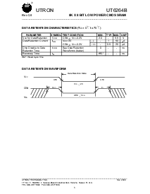 浏览型号UT6264BSC-70LL的Datasheet PDF文件第6页