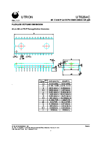 浏览型号UT6264CSC-70LL的Datasheet PDF文件第7页