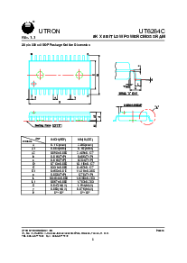 浏览型号UT6264CPC-35L的Datasheet PDF文件第8页