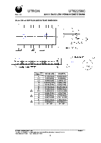 浏览型号UT62256CSC-35的Datasheet PDF文件第8页