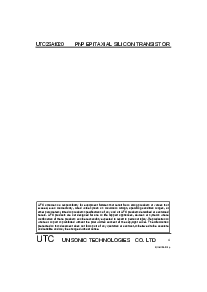 浏览型号UTC2SA1020的Datasheet PDF文件第4页