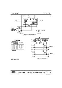 浏览型号UTC4052的Datasheet PDF文件第5页