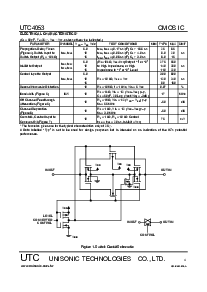 浏览型号UTC4053的Datasheet PDF文件第4页