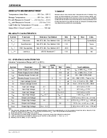浏览型号CAT93HC46UTE13的Datasheet PDF文件第2页