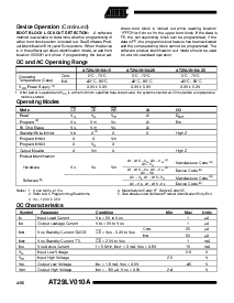 浏览型号AT29LV010A-20JC的Datasheet PDF文件第4页