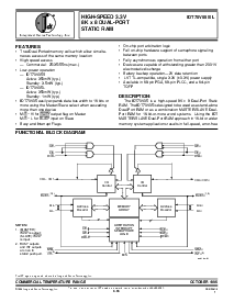 浏览型号IDT70V05L35PF的Datasheet PDF文件第1页
