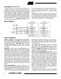 浏览型号AT49BV080-20CC的Datasheet PDF文件第2页