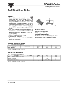 浏览型号BZX84C5V6-V的Datasheet PDF文件第1页