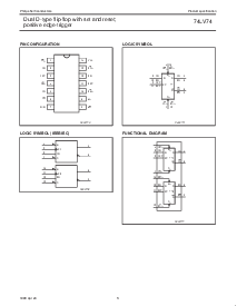 浏览型号74LV74D的Datasheet PDF文件第3页