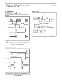 浏览型号74LV74D的Datasheet PDF文件第7页