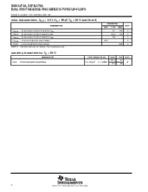 浏览型号SN74LV74AD的Datasheet PDF文件第6页