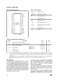 浏览型号M48T129V-85PM1的Datasheet PDF文件第2页