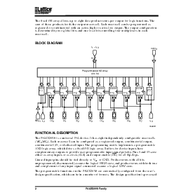 浏览型号PALCE20V8H-15PC/4的Datasheet PDF文件第2页